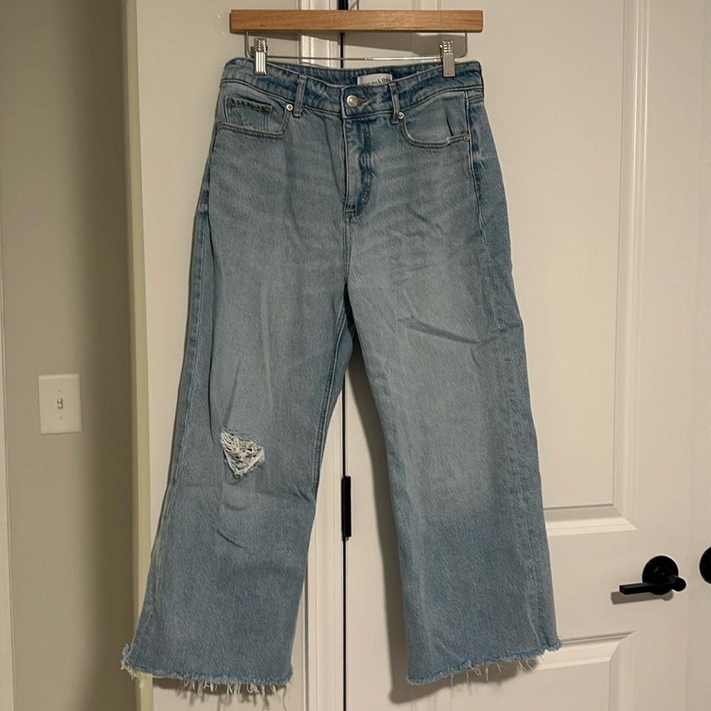 Made and Loved LOFT The Wide Leg Denim Size 28 or 6